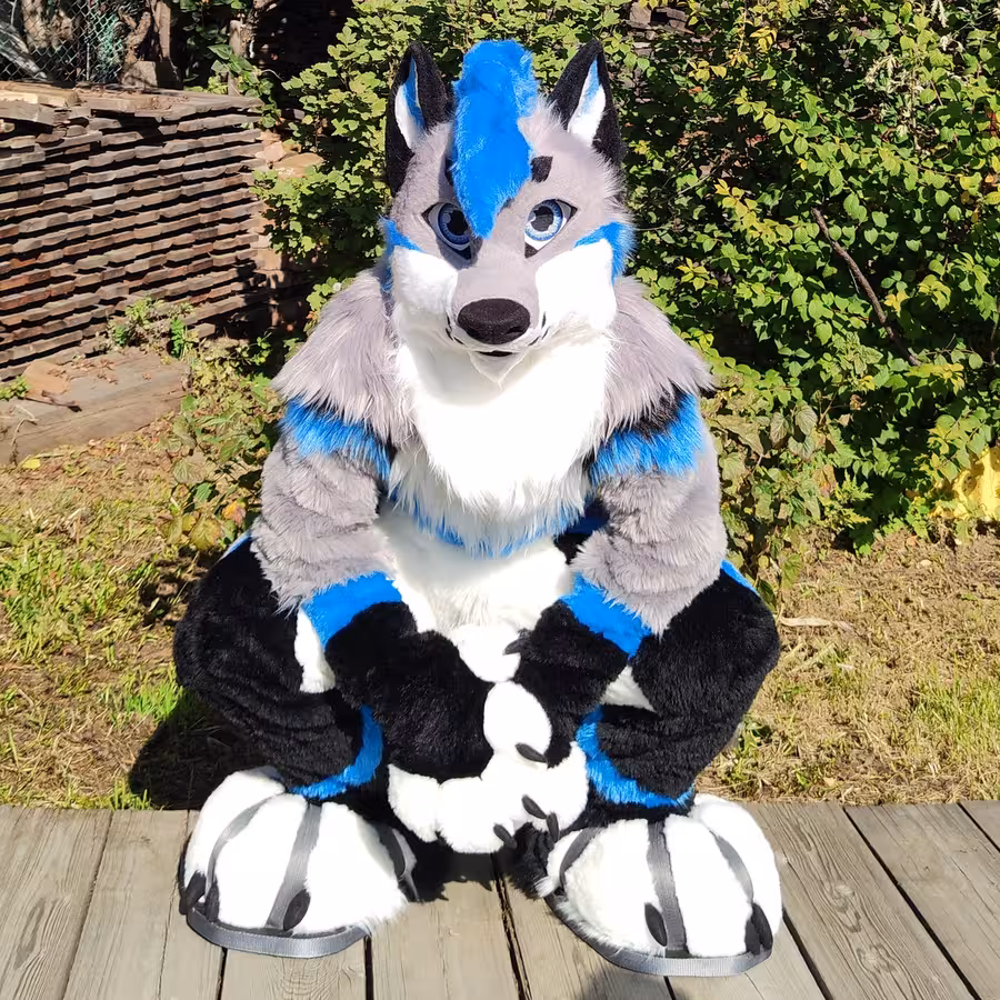 Wolf fursuit