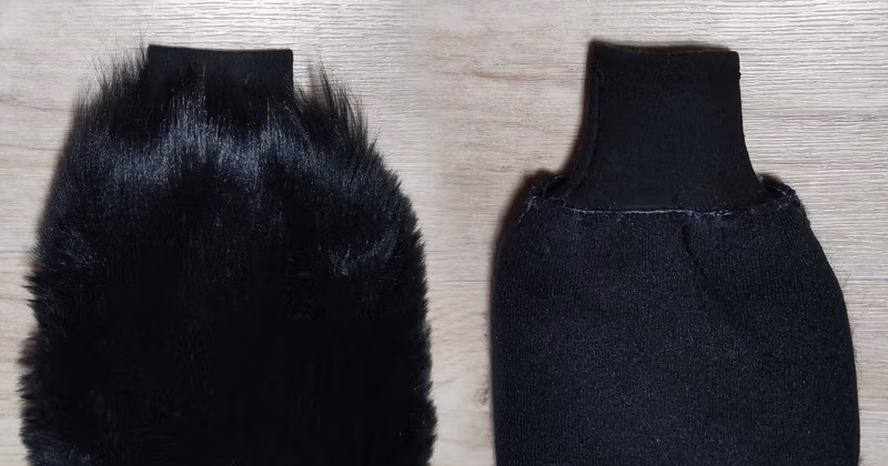 Photos of the costume elements inside.