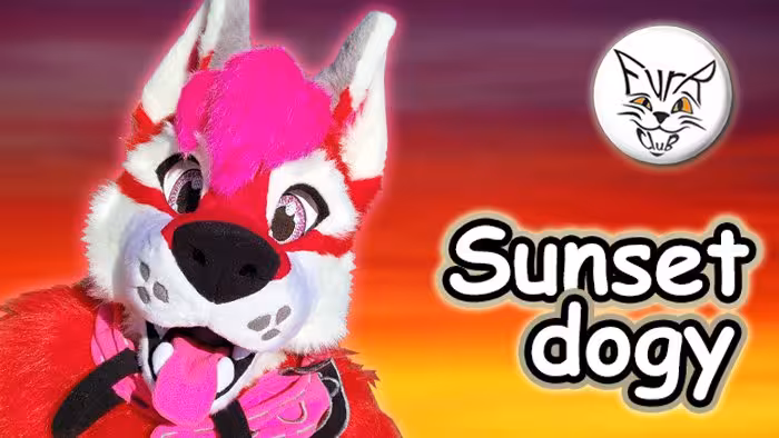 Sunset Dog